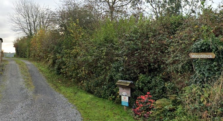 The entrance to Woodstock, Cold Inn, near Kilgetty. Picture: Google Street View.