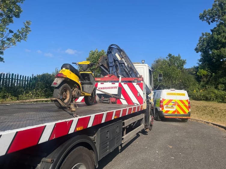 moped seized