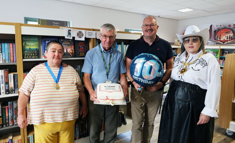Celebrating a decade-long partnership, Narberth Library continues to thrive