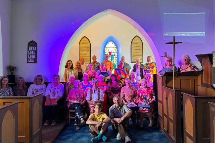 Redberth Community Choir held a concert last Monday evening at the village’s St Mary’s Church, and it was a huge success, filling the venue and raising £420 as well as proving the positive impact the choir is having in the community.