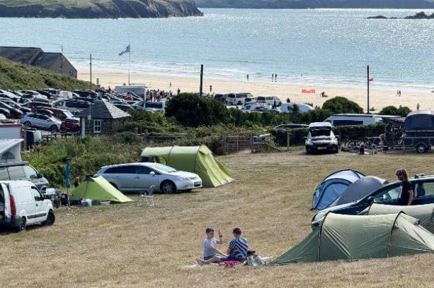 A Certificate of Lawfulness permission for a field north of Whitesands Camping, used as a seasonal overflow tenting site has been allowed. Picture: John Beer/Hayston