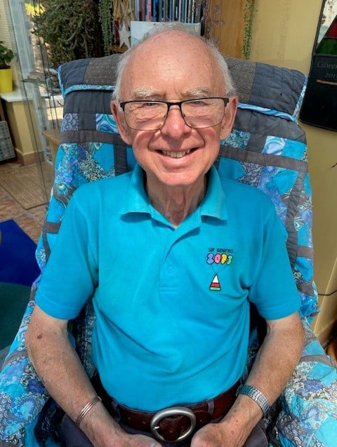 Emyr Phillips, a retired headmaster from Cilgerran