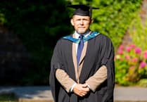 Former Pembrokeshire police officer graduates with first-class history degree at 49