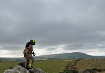 Wildfire narrowly averted near the Preseli Hills
