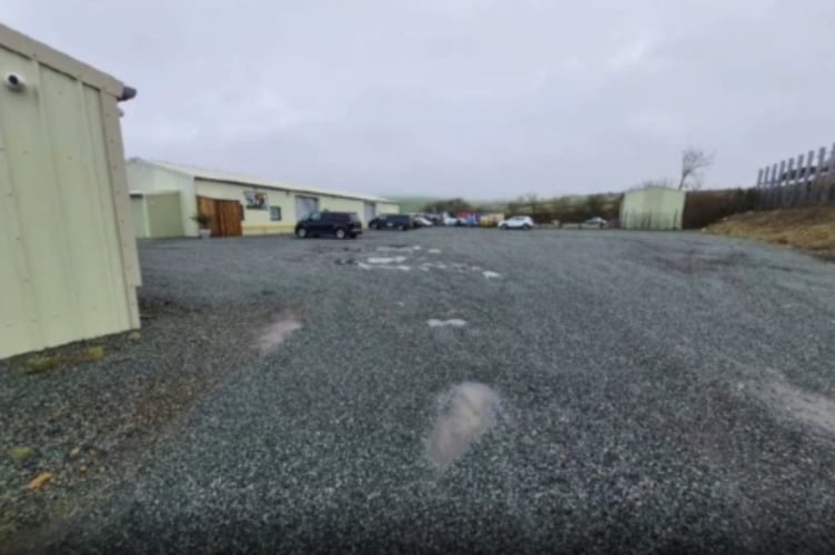 The scheme at Parc Gwynfryn, Crymych was approved by county planners. Picture: Pembrokeshire County Council webcast.