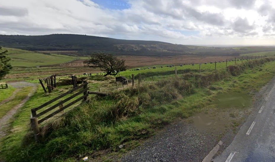 The view across to Rosebush and Mynydd Du. Picture: Google Street View.