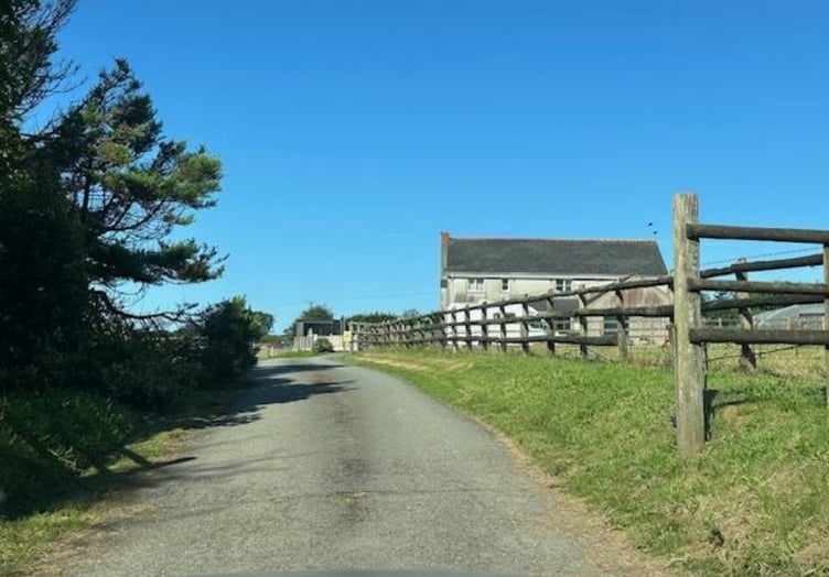 The Summerhill Farm entrance. Picture: Hayston Developments & Planning Ltd application.