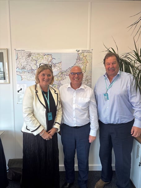 Paul Davies MS met with PASC UK to discuss tourism challenges