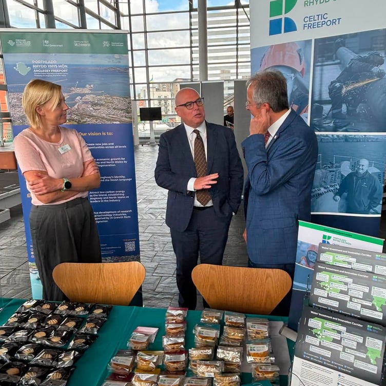 Paul Davies talking about unlocking opportunities for regional growth through the Celtic Freeport