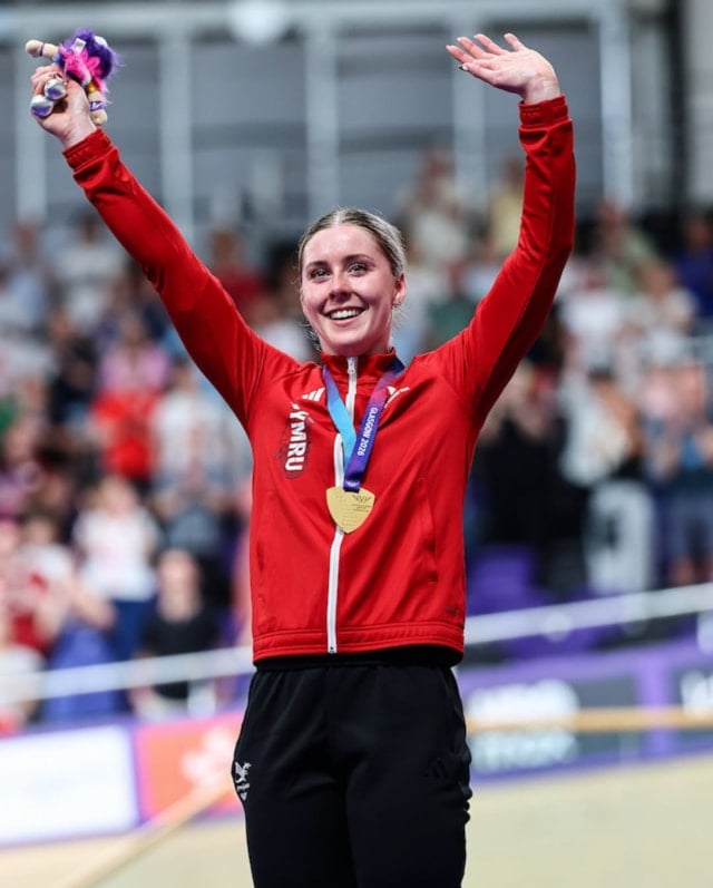 Emma Finucane, became the first track cyclist ever to win four gold medals in a single Commonwealth Games