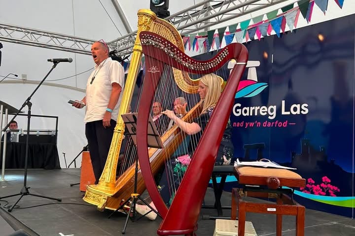 Pentre’r Garreg Las was officially opened at the National Eisteddfod in Pembrokeshire