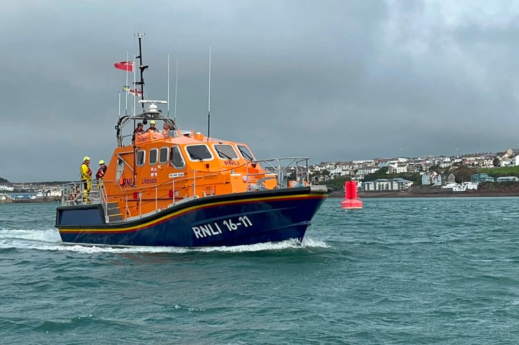 Angle RNLI lifeboat