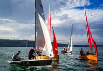 Tenby sailors make the most of summer breeze