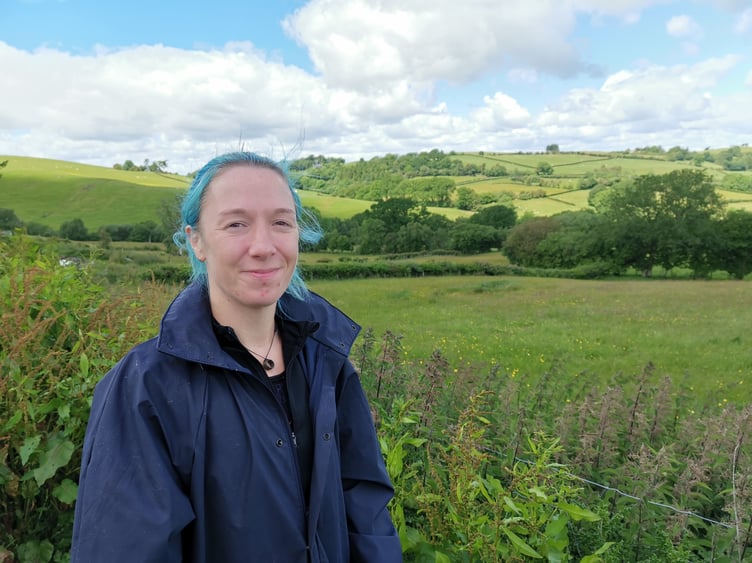 Keira Washtell, from the Department of Life Sciences at Aberystwyth University