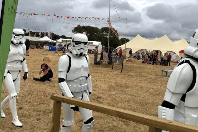 The Star Wars project was announced at the Eisteddfod Y Garreg Las Pembrokeshire.