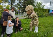 Haverfordwest school tree planting project helps armed forces charity