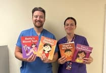 Hywel Dda's storybooks ease kids' medical fears