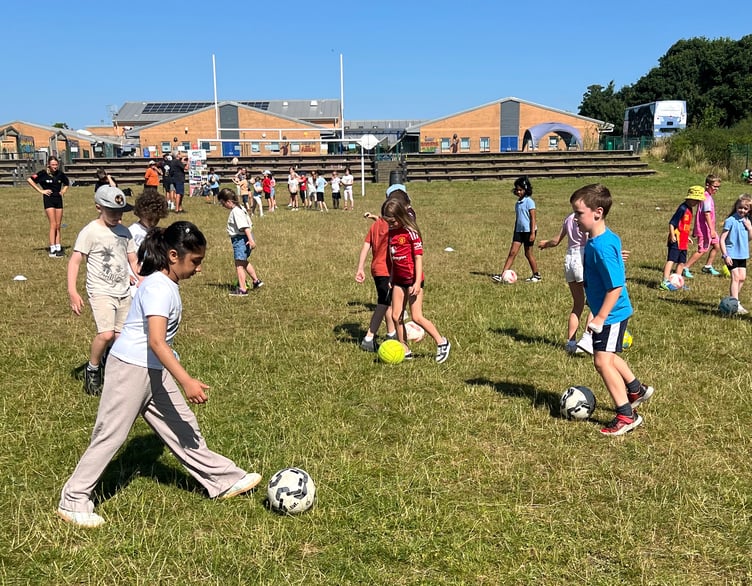 Over 60 Year 3 pupils participated in a Community Clubs event at Prendergast School