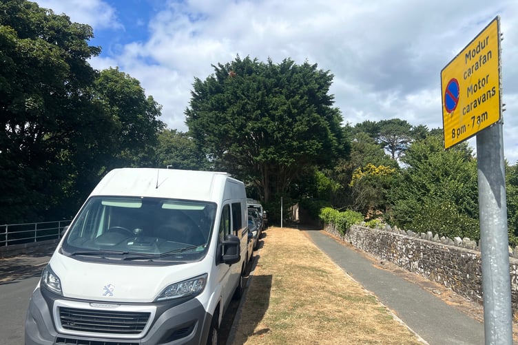 motorhome Tenby campervan