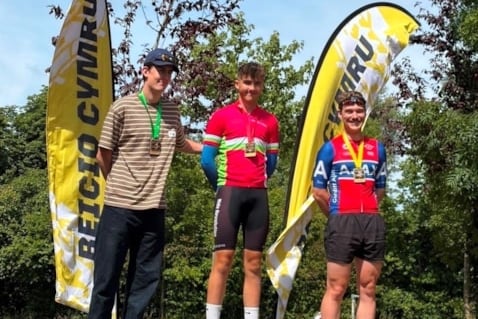 Cycling has been part of twenty-year-old Siôn's life since childhood