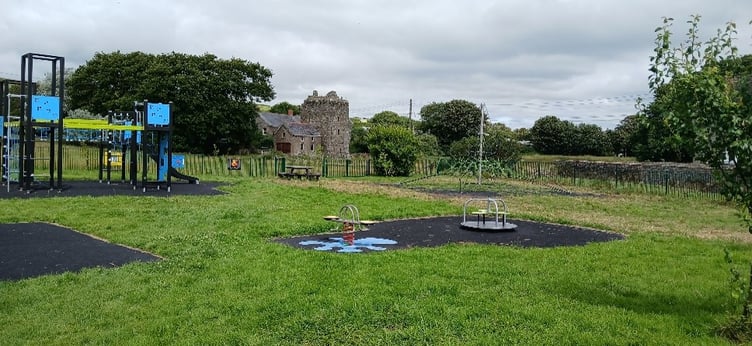 Angle play park in Pembrokeshire