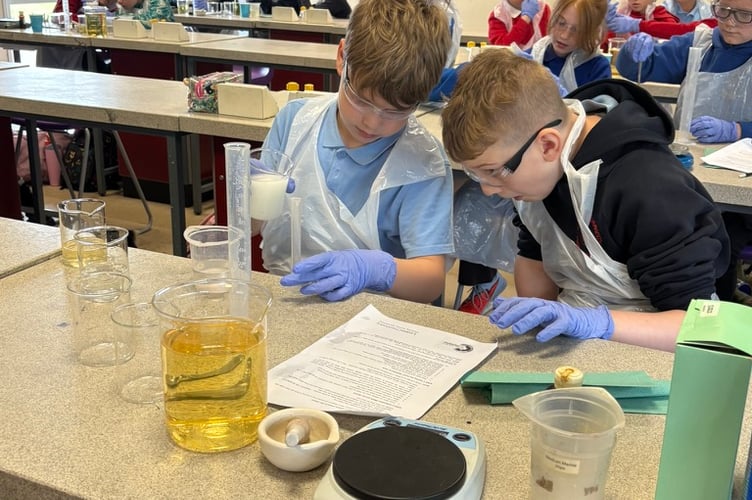 Working with starch solution
