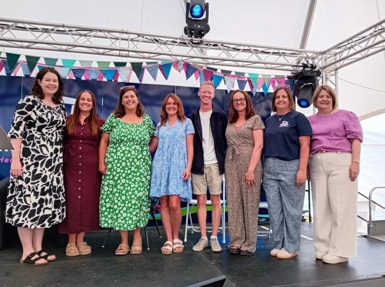 Education practitioners from Pembrokeshire celebrated 15 years of the Welsh sabbatical course, highlighting its impact on bilingual education.