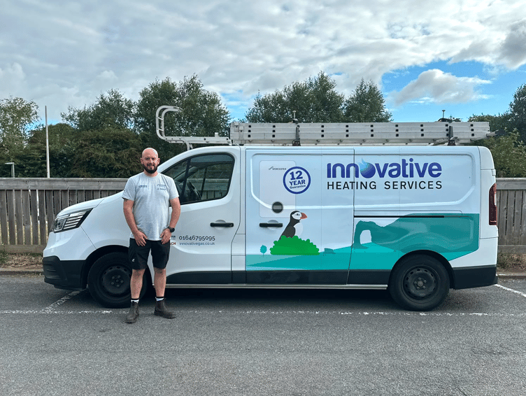 Lee Davies, a heating engineer from Pembroke Dock, secures a spot in the semi-finals of this year's Screwfix Top Tradesperson competition, highlighting the town's skilled tradespeople.