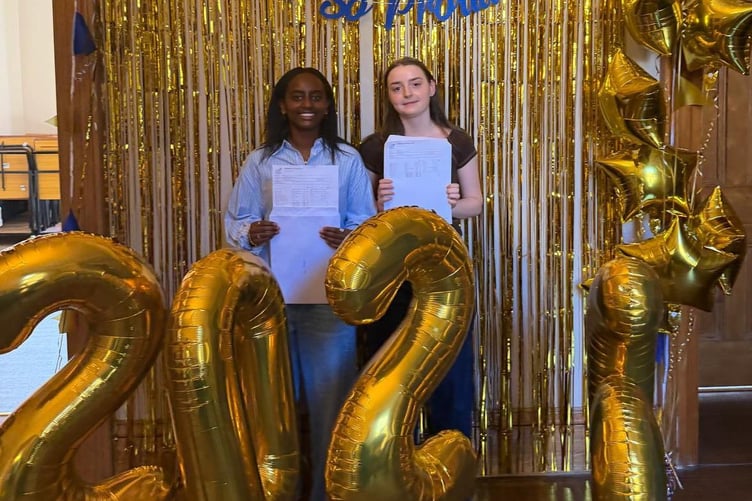 Students and staff at Redhill High School in Pembrokeshire are celebrating