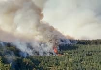 Major incident declared in Carmarthenshire wildfire: Evacuations underway