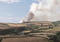 Evacuations in Carmarthenshire as wildfire rages