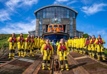 Tenby lifeboat crew's six calls in one day, make it the busiest in UK!