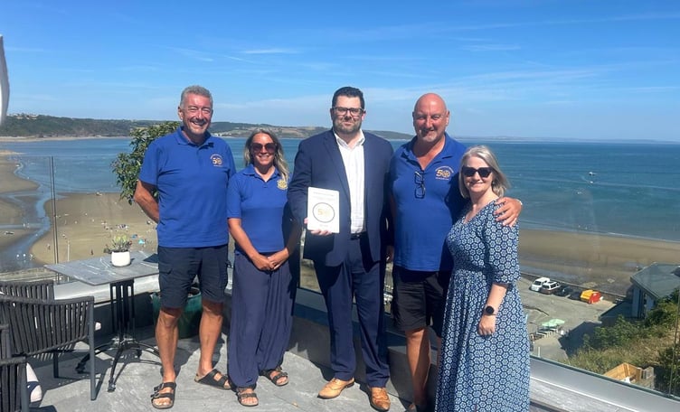 St Brides Spa Hotel joins Saundersfoot Rotary as corporate member