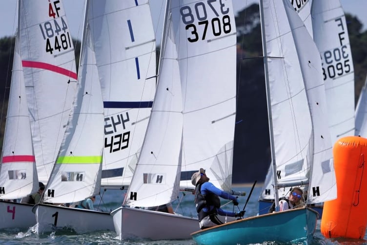 The Firefly National Championships were well contested in Tenby