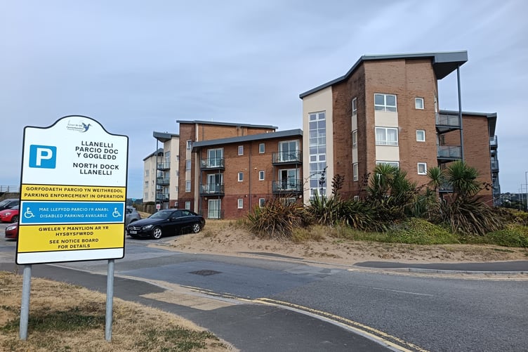 Some of the apartments at North Dock, Llanelli (pic Richard Youle and free for use for wire partners)