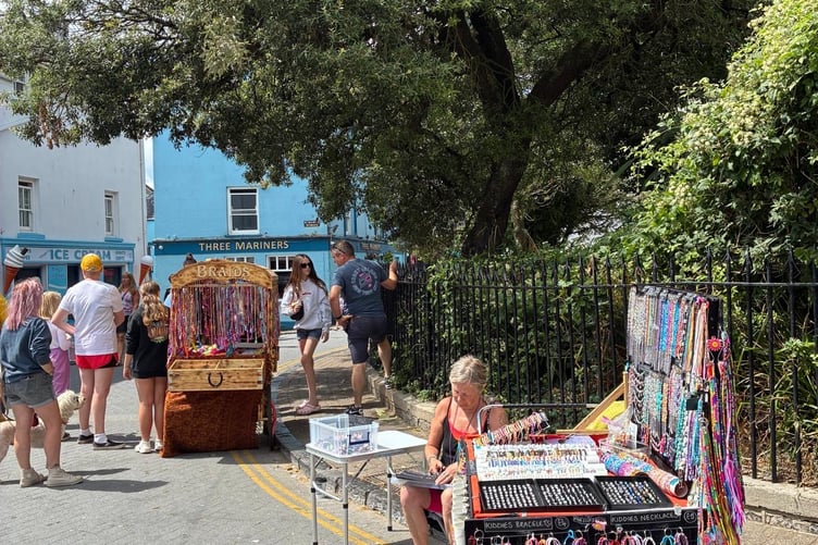 street trading Tenby