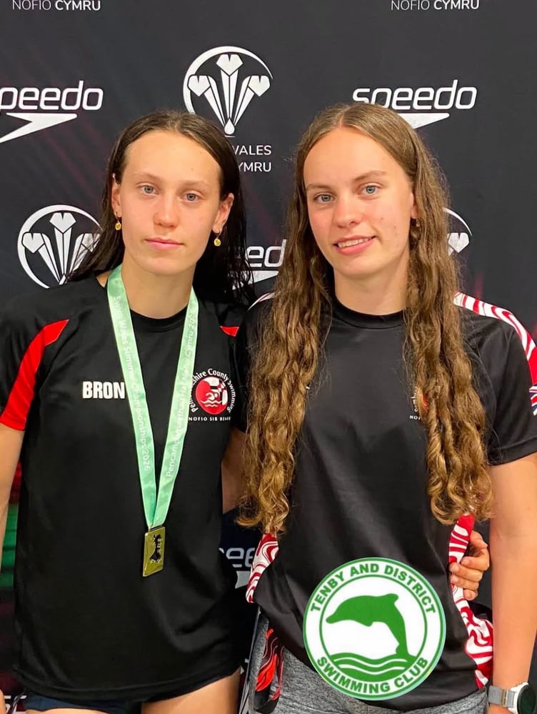 Swim Wales medals Tenby