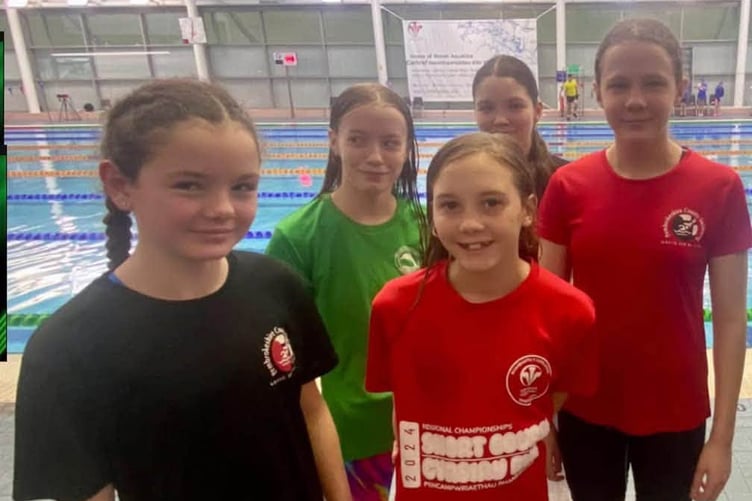 Tenby Swimmers at Swim Wales Summer Championships 2026
