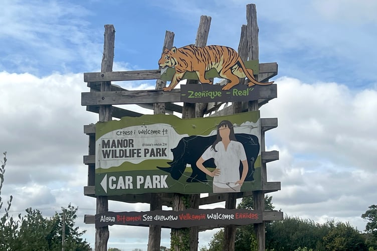 Manor Wildlife Park in St Florence