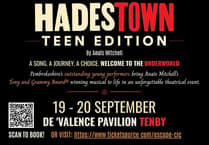 Witness Pembrokeshire's 'Hadestown: Teen Edition' in Tenby