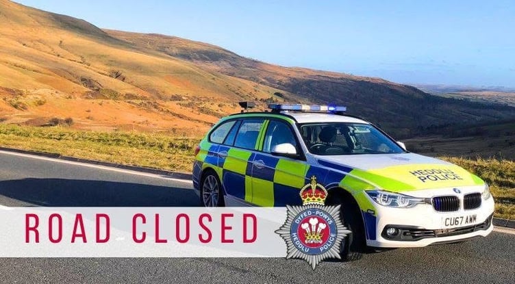 police road closed