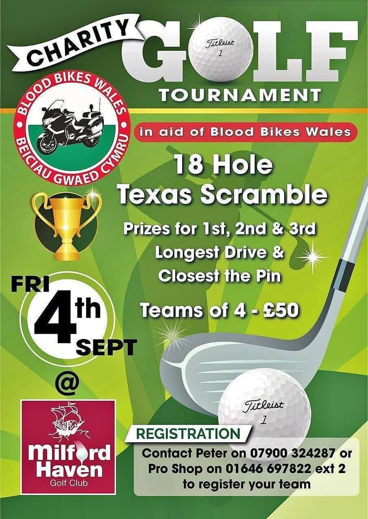 Charity Golf Tournament poster