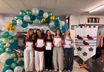 Pembrokeshire students celebrate exam success!
