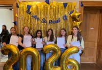 Staff and students celebrate GCSE excellence at Redhill High School