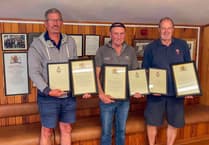 Angle RNLI crew honoured for heroic rescues