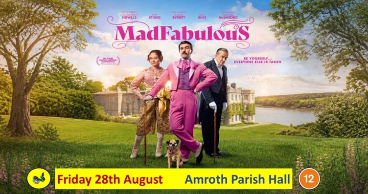 See MadFabulous for free at Amroth Parish Hall on August 28.