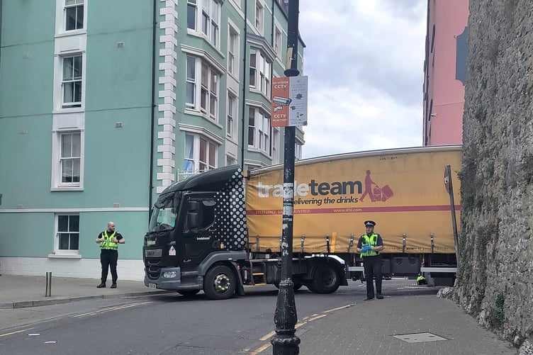 lorry Tenby