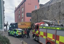 Pedestrian injured in Tenby after lorry incident