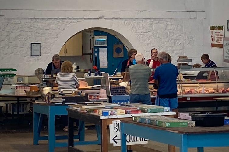 The popular, long-running Albert Rees stall at Pembroke Dock’s Friday morning market