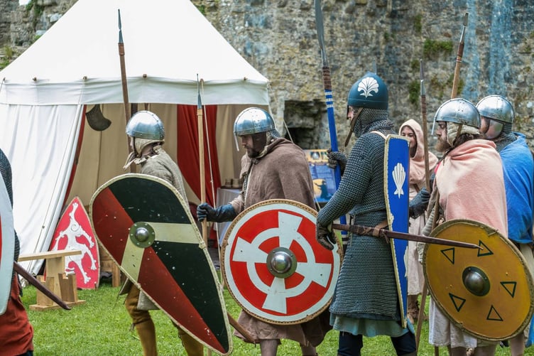 Warriors and Weaponry Weekend, Carew Castle